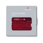 SwissCard Classic Áttetsző Piros