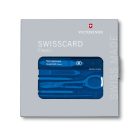 SwissCard Classic Áttetsző Kék