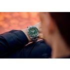 Maverick Large | Zöld Számlap | Rozsdamentes acél szíj