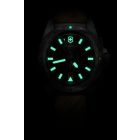 I.N.O.X.Chrono 43 | Fekete Számlap | 1 db Fa és 1 db kaucsuk óraszíj | tartótokkal