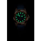 I.N.O.X. Small | Női Karóra | Kék Számlap | Aranyozott Tok | Kék Gumi Szíj