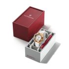 I.N.O.X. Small | Női Karóra | Fehér Számlap | Aranyozott Tok | Fehér Gumi Szíj