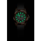 I.N.O.X. Small | Női Karóra | Fehér Számlap | Aranyozott Tok | Fehér Gumi Szíj