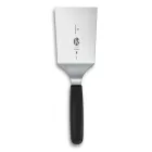 Spatula | Grillfordító | Szögletes | 12 cm | Fekete