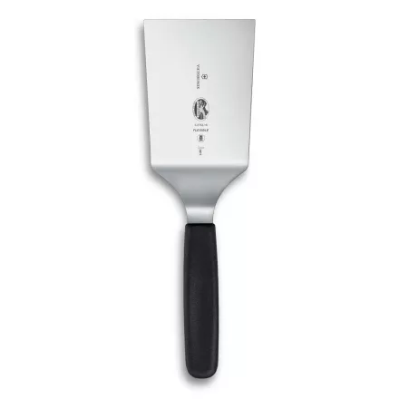 Spatula | Grillfordító | Szögletes | 12 cm | Fekete