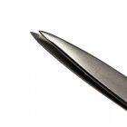 Szemöldökcsipesz | Rozsdamentes | Matt | 9 cm | Hegyes