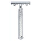 41C | Borotvakészülék | Króm | Nyitott Fésűs | Rövid Nyél