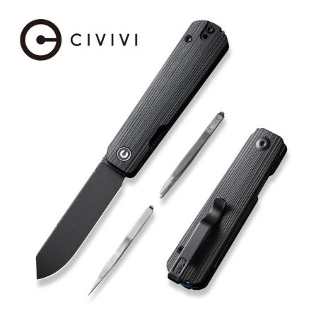 Sendy zsebkés | fekete Nitro-V penge | fekete G-10 markolat